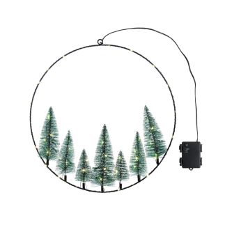 LED-jõulupärg 40 cm 50-osaline