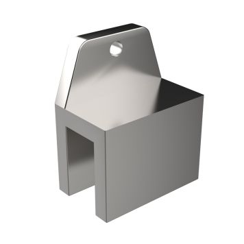 Dušiklaasi kinnitus Nordium 3 x 4 cm Kroom