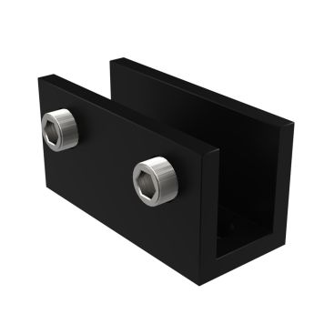 U-kandur Nordium 5 x 2,5 cm Must