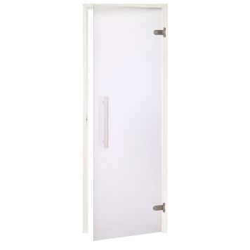 Saunauks Andres White matt kirgas