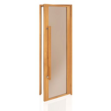 Saunauks Andres Etna pronks klaas termotöödeldud raam 8 x 19