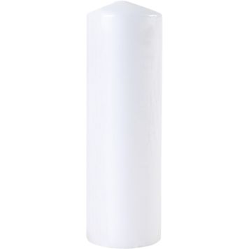 Laternaküünal 8 x 25 cm, valge