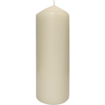 Laternaküünal 8 x 25 cm, beež