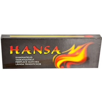 Kaminatikud Hansa 17 cm, 40 tk/pk