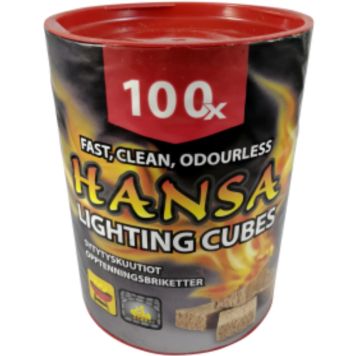 Süütekuubikud Hansa 100 tk