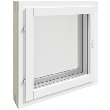 Puitalumiiniumaken MSE-AL 590 x 590 mm 6 x 6, vasak