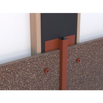 Vuugiliist fassaadi sokliplaadile RR750 punane, 2 m