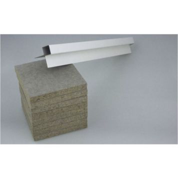 Välisnurgaliist fassaadi sokliplaadile RR20 valge, 2 m