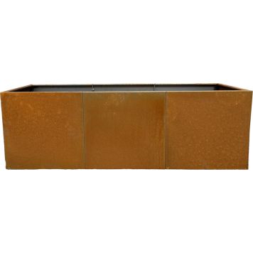Lillepott Recal Corten 165 x 55 x 55 cm, teras