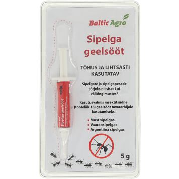 Sipelga geelsööt Baltic Agro 5 g
