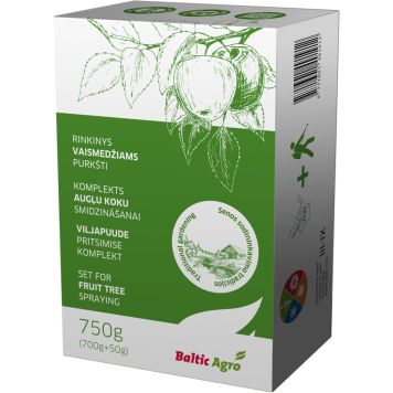 Viljapuude pritsimise komplekt 750 g
