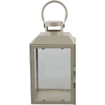 Latern Freya 20 x 19 x 40 cm, greige