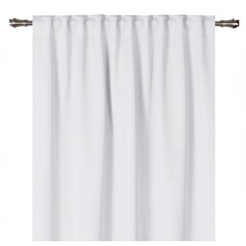 Kardin Eclipse 140 x 260 cm, hall Valge