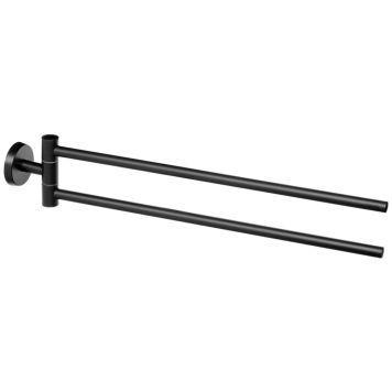 Käterätihoidik BAUHAUS Paris must 2-osaline