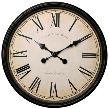 Seinakell Vintage Ø 50 cm, pruun/beež