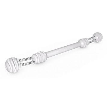 Kinnitus Snubber Twist 2 tk Valge