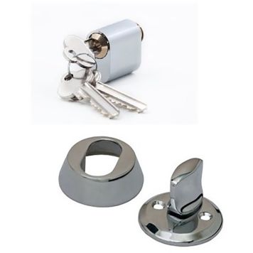 Südamiku komplekt Valnes kroom 13 mm