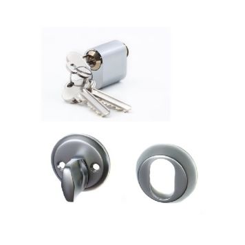 Südamiku komplekt Valnes roostevaba toon 18 mm