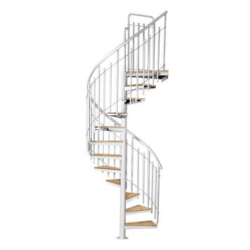 Keerdtrepp Atrium Solo Vertical metall/tamm 120 cm