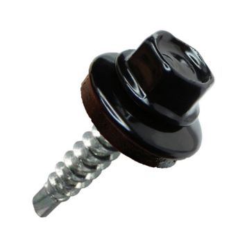 Katusekruvi Fix Maste puur RR33 must 4,8 x 28 mm 250 tk