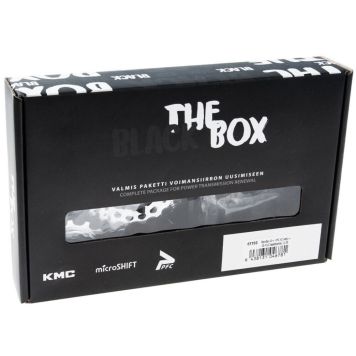 Kett BlackBox KMC Z8 ja kassett CS-H081 8 käiku