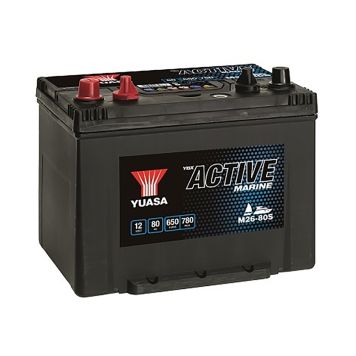 Käivitusaku Yuasa M26-80S Active 26 x 17,4 x 22,5 cm