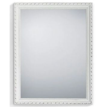 Peegel Loreley 34 x 45 cm, valge