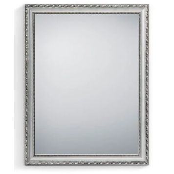 Peegel Loreley 34 x 45 cm, hõbedane