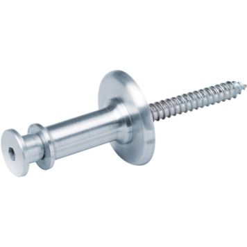 Käsipuu kandur Lundbergs matt hõbedane