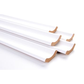 Sisenurgaliist Maler Smart MDF valge kask, 30 x 30 x 2750 mm