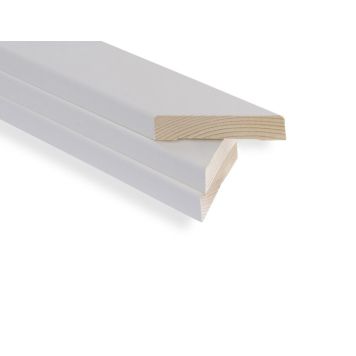 Uksepiirdeliistude komplekt Maler mänd M11 valge 12 x 70 mm