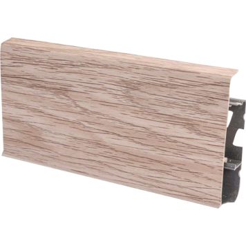 Põrandaliist PVC Bilbao Oak 22 x 75 x 2500 mm