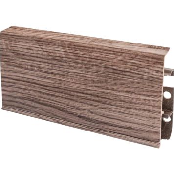 Põrandaliist PVC Dark Pine 22 x 75 x 2500 mm