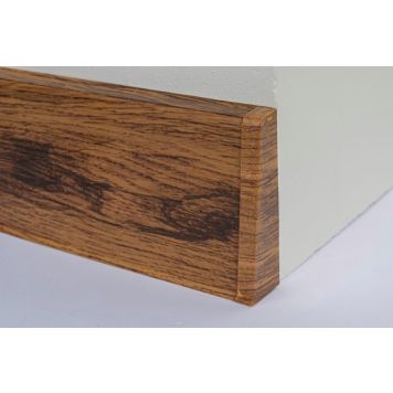 Põrandaliistu ots PVC Cantabrian Oak parem 22 x 75 mm