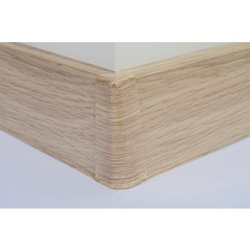 Põrandaliistu välisnurk PVC Alcanta Oak 22 x 75 mm