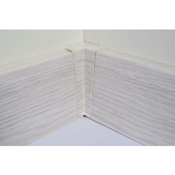 Põrandaliistu sisenurk PVC Patina Maple 22 x 75 mm