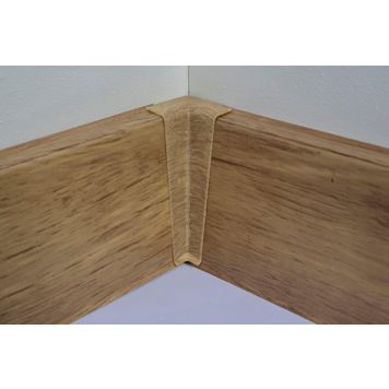 Põrandaliistu sisenurk PVC Celtic Oak 22 x 75 mm