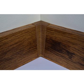 Põrandaliistu sisenurk PVC Cantabrian Oak 22 x 75 mm