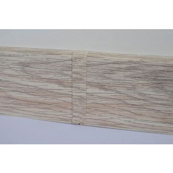 Põrandaliistu ühendustükk PVC Bilbao Oak 22 x 75 mm