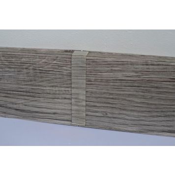 Põrandaliistu ühendustükk PVC Dark Pine 22 x 75 mm