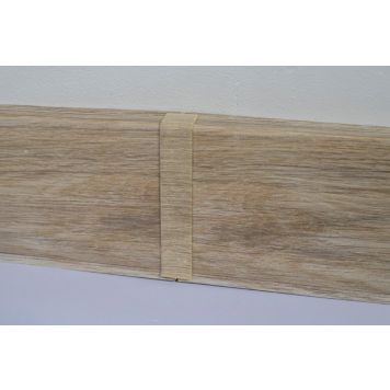Põrandaliistu ühendustükk PVC Tuscany Oak 22 x 75 mm