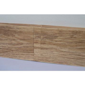 Põrandaliistu ühendustükk PVC Liguria Oak 22 x 75 mm