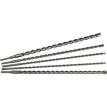 Puuride komplekt Alpha Tools SDS+ ø 10/12/16/22/25 mm