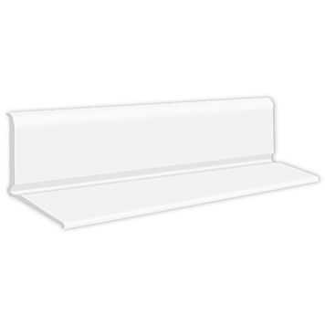 Nurgaliist isekleepuv PVC valge 18,5 x 18,5 x 5000 mm