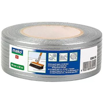 Parandusteip Mako Basic 48 mm x 50 m hõbedane