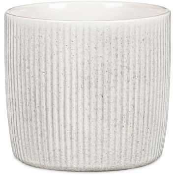 Ümbrispott  Scheurich Linea 909 Ø 15 cm, valge