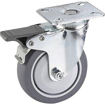 Ratas Stabilit Ø 125 mm piduriga