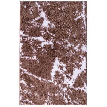 Vannitoavaip Ridder Marmor 60 x 90 cm valge/beež