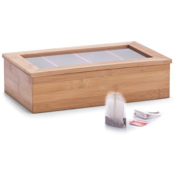 Teepakkide karp Zeller 33,5 x 9 x 20 cm