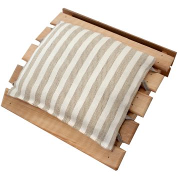 Puidust peaalus Emendo koos padjaga